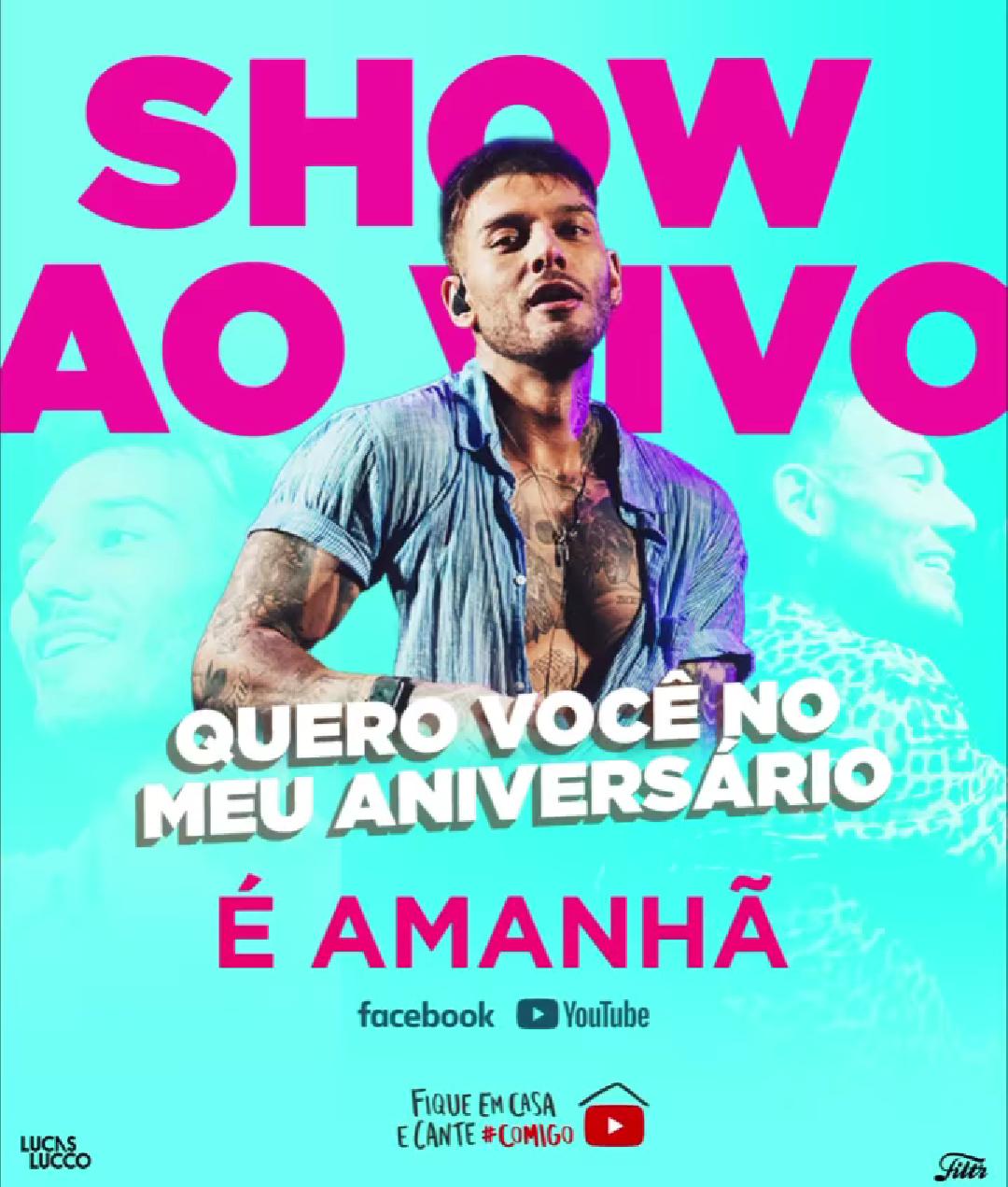 Assistir Lucas Lucco ao vivo - 04/04/2020